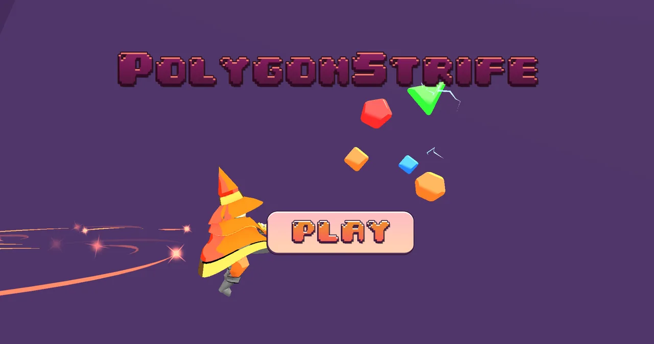 Polygon Strife pacing screenshot